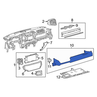 Toyota OE - Right Lower Instrument Panel Trim Panel