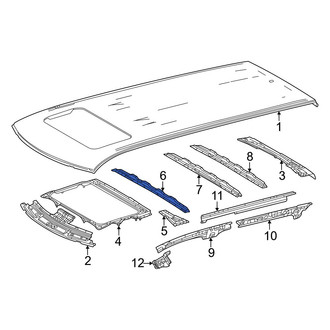 Toyota OE - Front Roof Bow