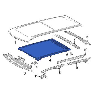 Toyota OE - Sunroof Reinforcement