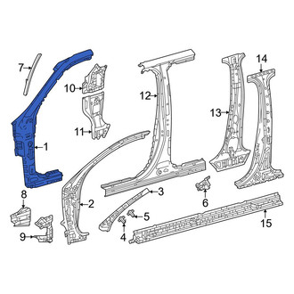 Toyota OE - Left Outer Body A-Pillar