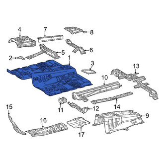 Toyota OE - Front Floor Pan