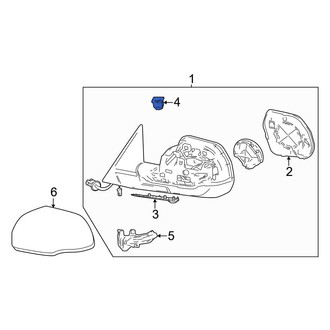 Toyota OE - Center Left Park Assist Camera