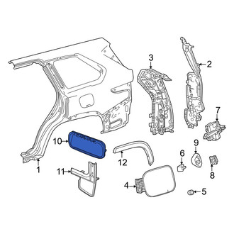 Toyota OE - Rear Left Quarter Panel Vent