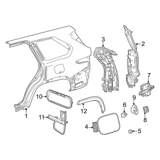 2025 Toyota Sequoia OEM Quarter Panels | TRUCKiD