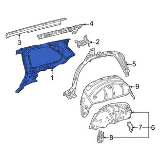 Toyota OE - Rear Left Inner Quarter Panel