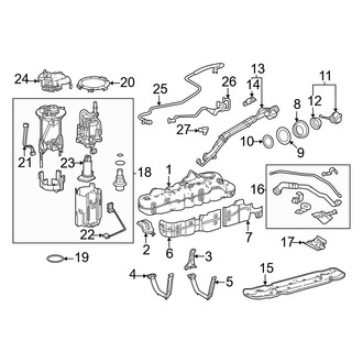 Toyota OE - Fuel System Components