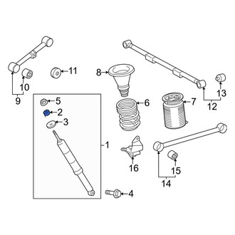 Toyota OE - Suspension Shock Absorber Mount Insulator