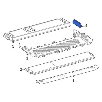 Toyota OE - Trunk Floor Storage Box Cap