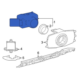 Toyota OE - Rear Parking Aid Sensor