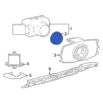 Toyota OE - Parking Aid Sensor Retaining Ring