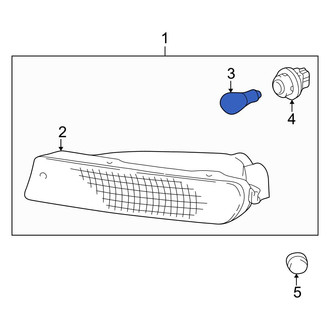 Toyota OE - Tail Light Bulb