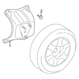 Toyota OE - Spare Tire Carrier - Carrier & Components (Gas)