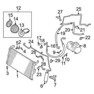 Toyota OE - Air Conditioner & Heater - Condenser, Compressor & Lines (Gas)