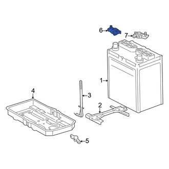Toyota OE - Battery Cable Terminal End