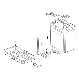 Toyota OE - Electrical - Battery (Gas)