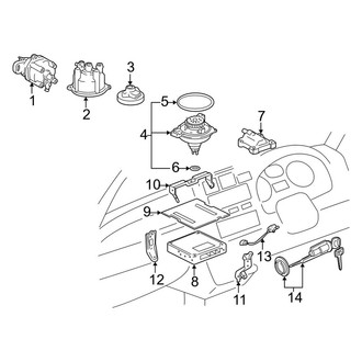 Toyota OE - Electrical - Ignition System