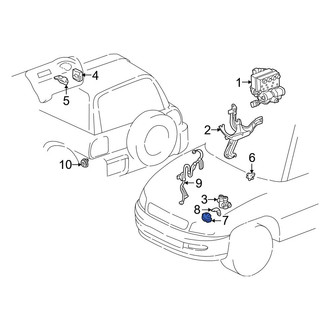 Toyota OE - ABS Relay