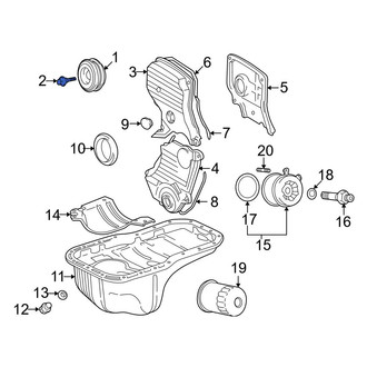 Toyota OE - Engine Crankshaft Pulley Bolt