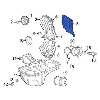 Toyota OE - Outer Upper Engine Timing Cover