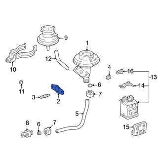 Toyota OE - Exhaust Gas Recirculation (EGR) Valve Gasket