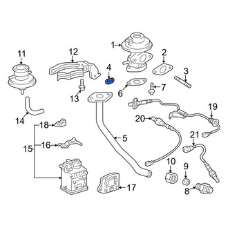 Toyota OE - Exhaust Gas Recirculation (EGR) Valve Nut
