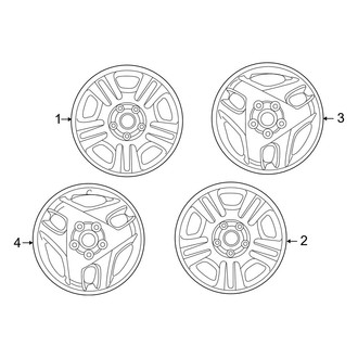 Toyota OE - Wheels (Gas)