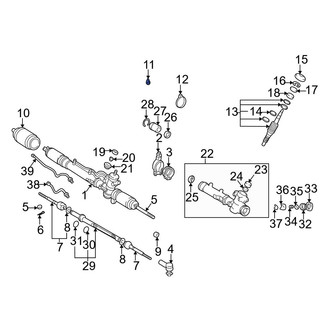 Toyota OE - Outer Rack and Pinion Bellows Clamp