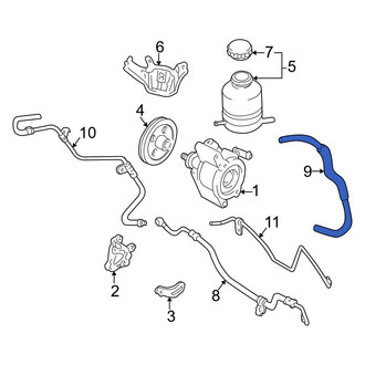 Toyota OE - Power Steering Reservoir Hose