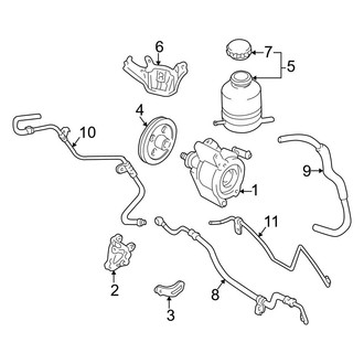Toyota OE - Steering Gear & Linkage - Pump & Hoses (Gas)