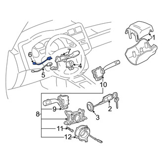 Toyota OE - Hazard Warning Switch