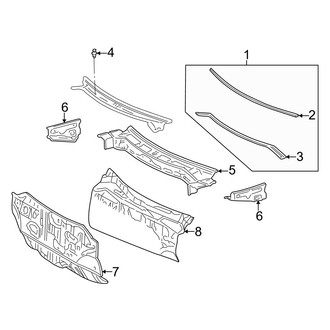 Toyota OE - Cowl (Gas)