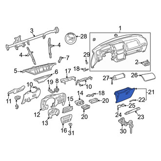 Toyota OE - Glove Box
