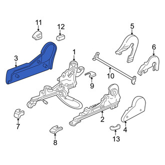 Toyota OE - Front Inner Seat Track Cover