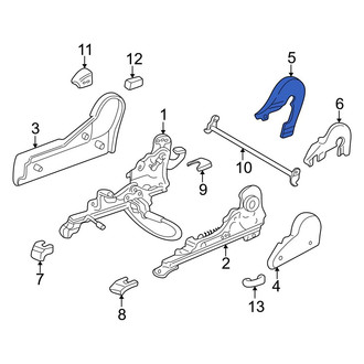 Toyota OE - Right Outer Seat Track Cover