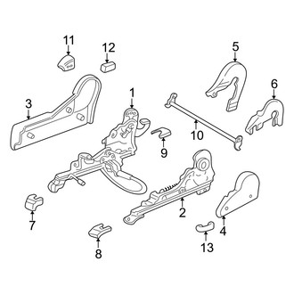 Toyota OE - Seats & Tracks - Tracks & Components (Gas)