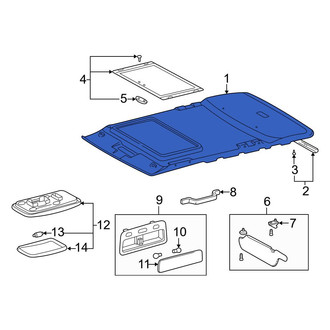 Toyota OE - Headliner