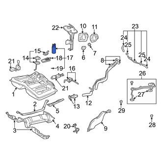 Toyota OE - Fuel Pump and Strainer Set