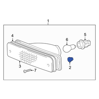 Toyota OE - Turn Signal Light Housing Nut