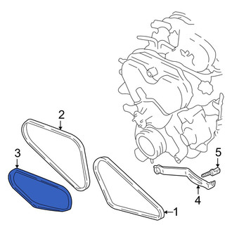 Toyota OE - Accessory Drive Belt