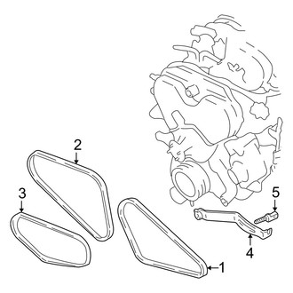 Toyota OE - Cooling - Belts & Pulleys