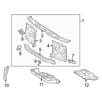 Toyota OE - Cooling - Radiator Support (3.4L)