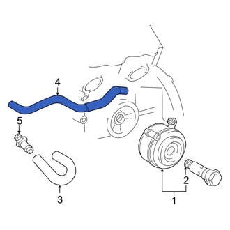 Toyota OE - Engine Oil Cooler Line