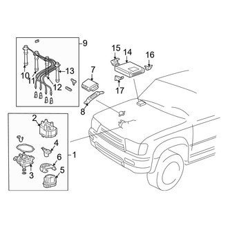 Toyota OE - Electrical - Ignition System (2.7L)