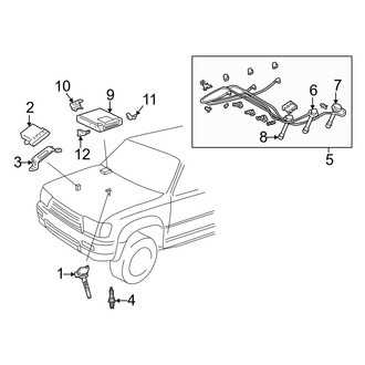 Toyota OE - Electrical - Ignition System (Limited / SR5)