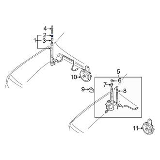 Toyota OE - Radio Antenna Base Nut