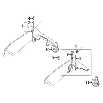 Toyota OE - Electrical - Antenna (Manual)