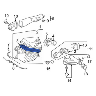 Toyota OE - Engine Air Filter