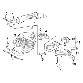 Toyota OE - Engine - Air Intake (2.7L)