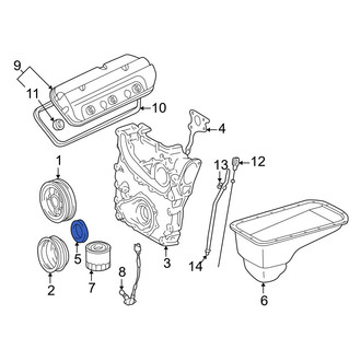 Toyota OE - Front Engine Crankshaft Seal