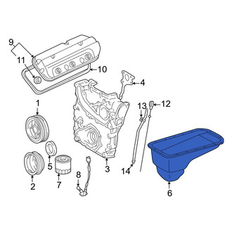 Toyota OE - Engine Oil Pan